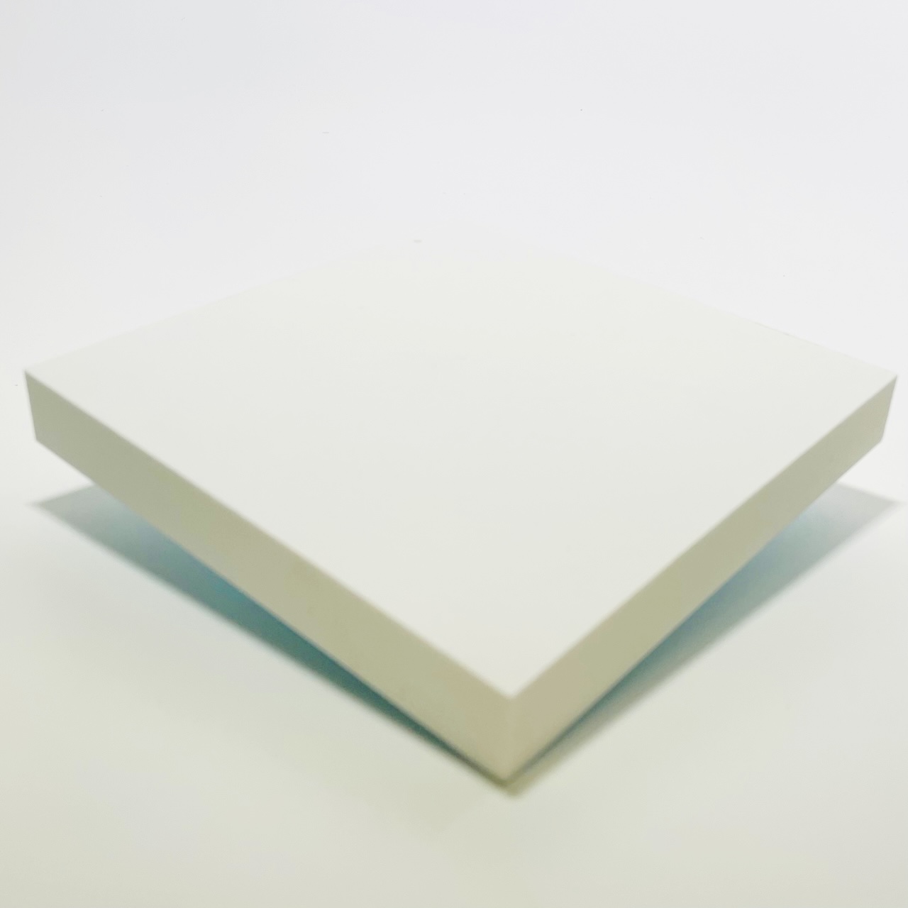Pannello Lastra Forex pvc bianco spessore 3 mm 50x50 cm bianco